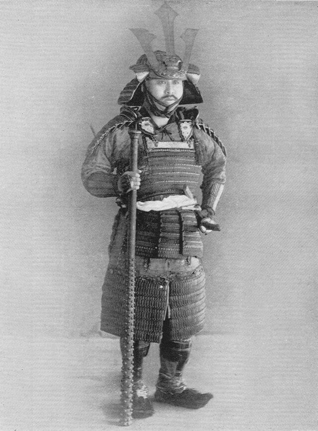 Samurai with Kanabo